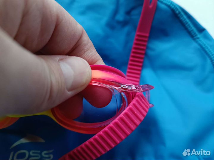 Шапочка+очки для плавания