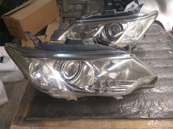 Фара toyota camry 55 ксенон адаптив бу оригинал