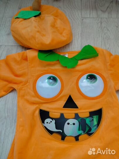 Костюм тыквы на хэллоуин
