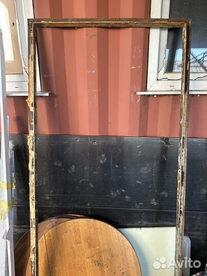 Дверь входная железная бу 87*203