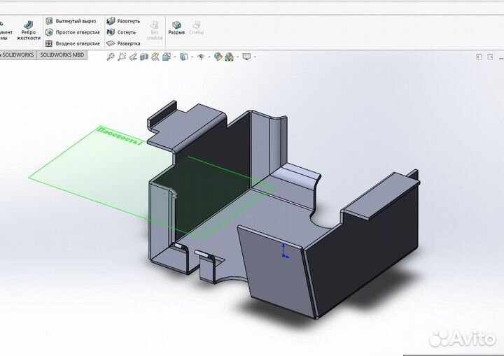 Чертежи в компас, solid works, карты раскроя dxf