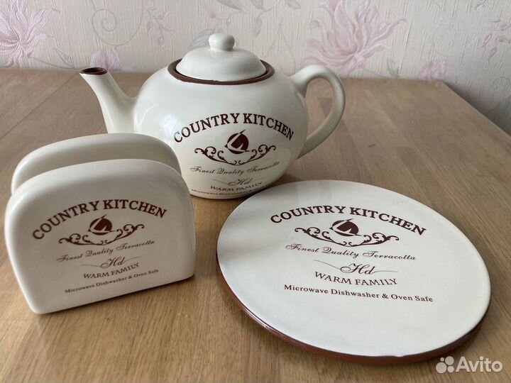 Чайник заварочный + салфетница