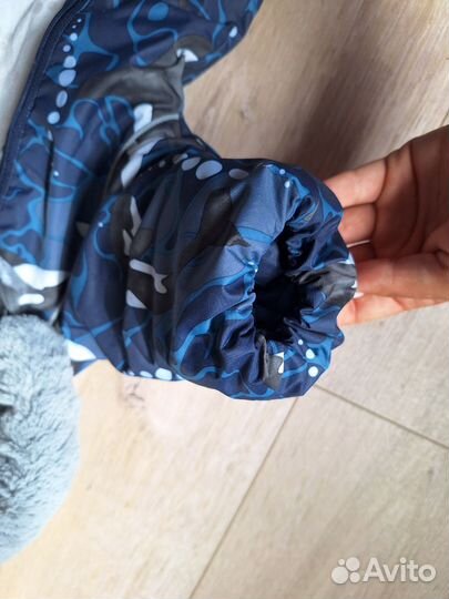 Зимний комбинезон конверт на мальчика Huppa