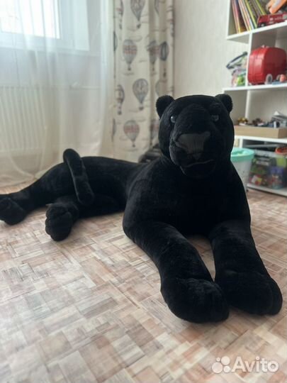 Большая мягкая игрушка пантера