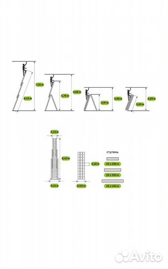 Аренда вышка-тура, лестницы