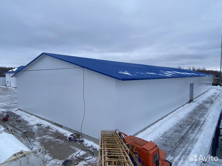 Строительство ангаров, складов, навесов под ключ