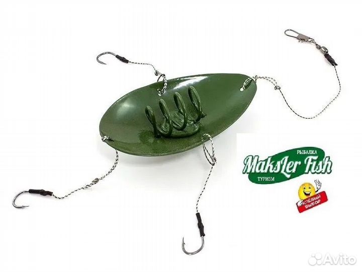 Готовый монтаж Флэт ложка, 3кр, 55гр