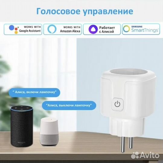 Wi-Fi розетка Smart Plug