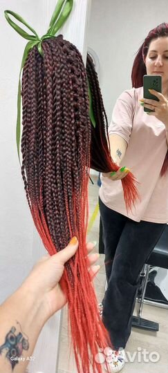 Комплект де косы / дреды / кудри / термоволокно
