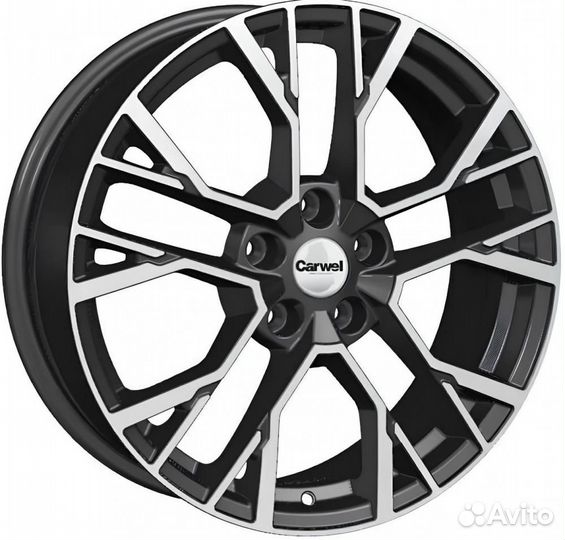 Carwel Камак 7x18 5x110 ET 45 Dia 67.1 (BL)
