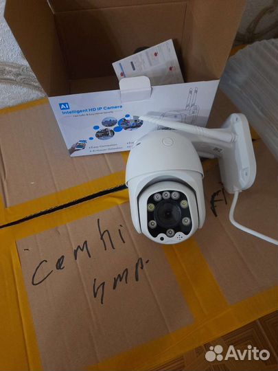 Камера видеонаблюдения SIM картой 4G wi-fi