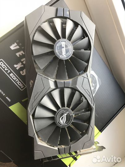 Видеокарта gtx 1050 ti 4gb asus strix