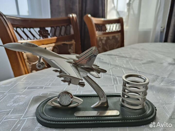 Настольный письменный набор самолет