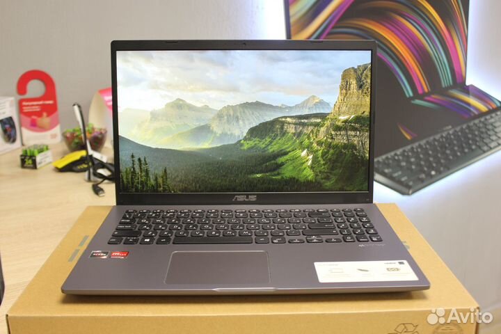 Ноутбук asus Ryzen 3 3250U на SSD Nvme M.2 256 GB