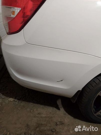 Задний бампер LADA granta fl