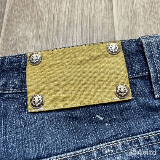 Широкие джинсы G-Star Raw Blue