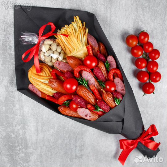 Съедобный мужской букет «Ли»