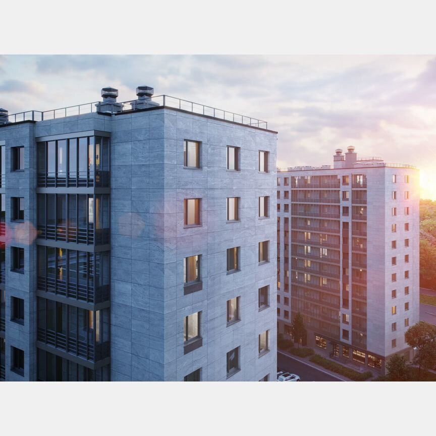 2-к. квартира, 57,7 м², 9/12 эт.