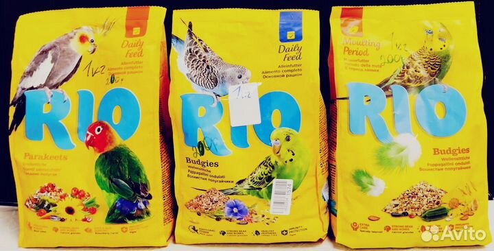 Корм для попугайчиков