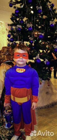 Новогодний костюм супер мэн 1000
