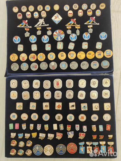 Значки СССР, Хоккей с шайбой. 141 шт