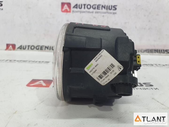 Туманка правая nissan lafesta