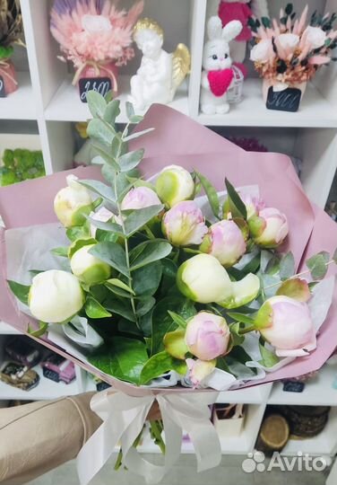 Пионы,цветы,букеты,розы,гипсофила