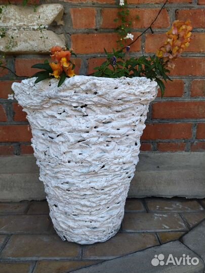 Горшки для цветов бетонные