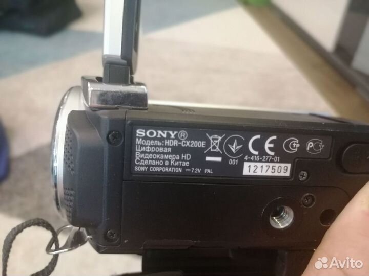 Видеокамера sony handycam hdr - cx200