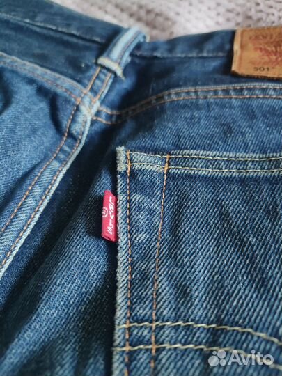 Джинсы levis 501 w31 l32