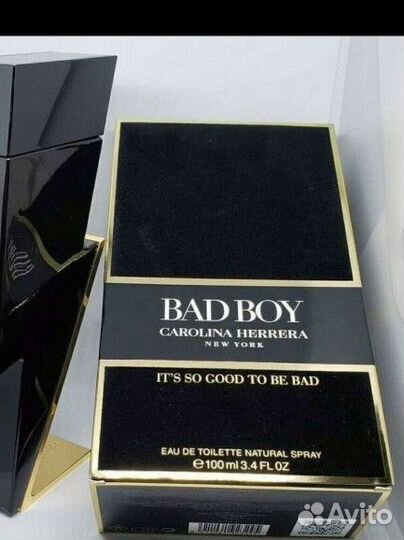 Мужская туалетная вода CH BAD BOY 100 ml. (luxe)