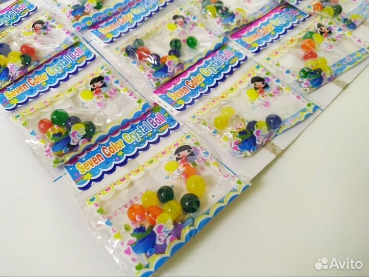 Гидрогель аквагрунт разноцветный