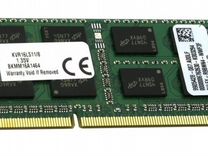 Модуль памяти Kingston sodimm DDR3L 8GB 1600MHz (P