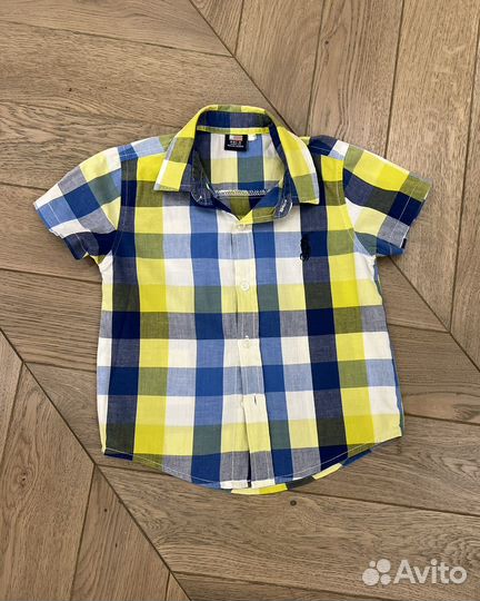 Одежда Polo Ralph lauren 86- 92 (рубашка, шорты)