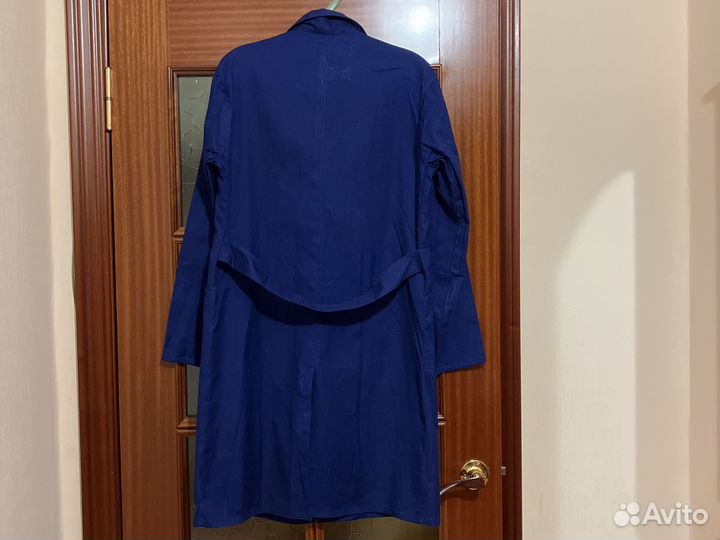 Халат рабочий женский синий