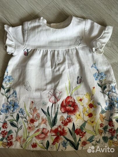 Фирменные вещи пакетом на девочку 74 86