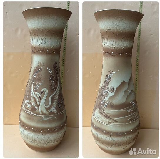 Вазы напольные новые 62 см и 58 см