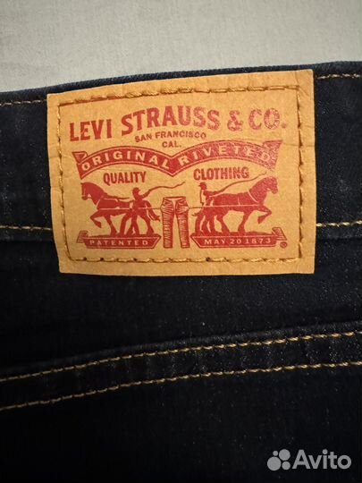 Джинсовая юбка levis