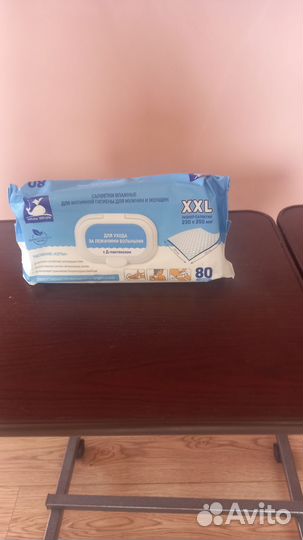 Влажные салфетки для ухода за лежачими больными