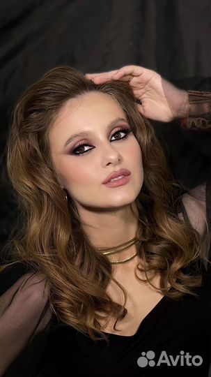 Макияж,укладка, брови