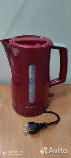 Чайник электрический bosch TWK3A014