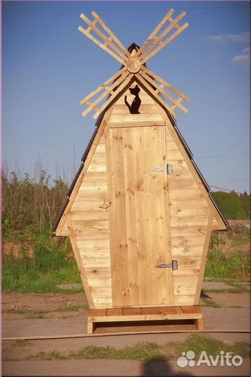 Дачный туалет с установкой GAR204