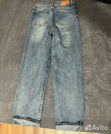 Джинсы трубы прямые