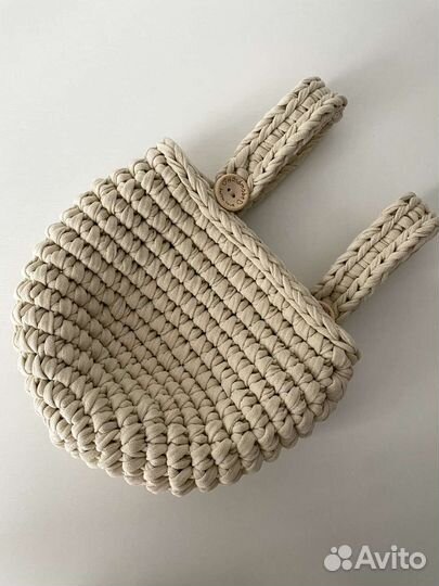 Корзина вязанная подвесная органайзер хранение