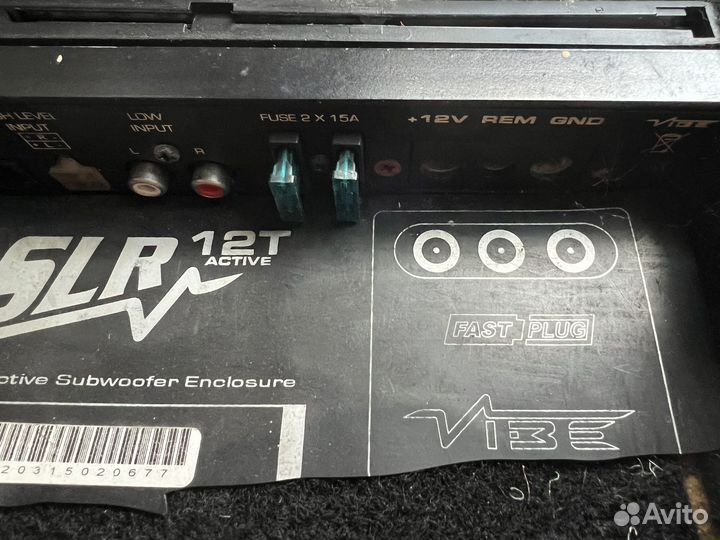 Сабвуфер и усилитель бу