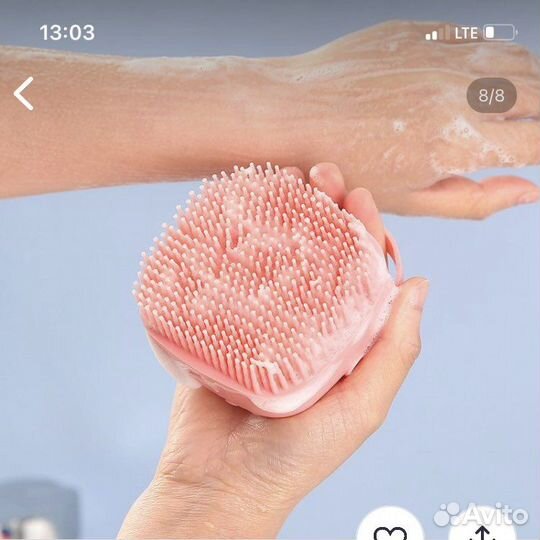 Силиконовая губка новая