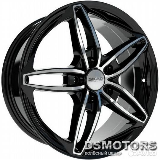 Диски Турин 7.0/17 5x114.3 ET48.5 d67.1 алмаз