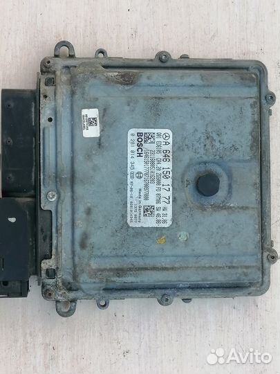 Блок управления двигателем Мерседес Спринтер 906