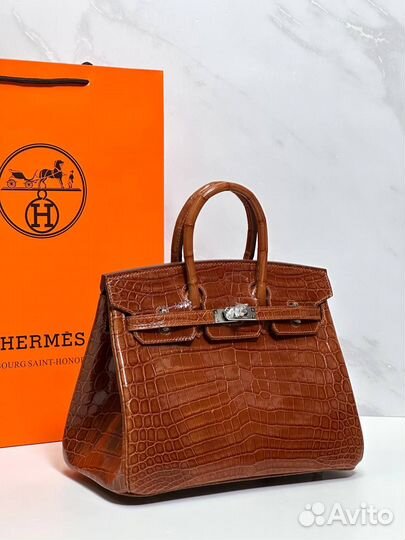 Сумка Hermes Birkin 25 Крокодил