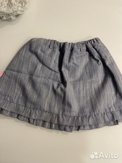 Джинсовая юбка для девочки 122
